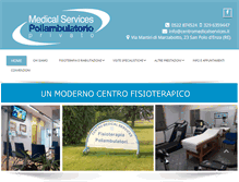 Tablet Screenshot of centromedicalservices.it